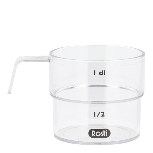 Rosti Mensura desilitermål 100 ml klar Rosti Mensura desilitermål 100 ml klar