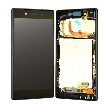 Sony Xperia Z5 Frontdeksel / LCD-skjerm Svart