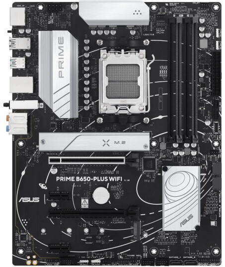 ASUS Prime B650-PLUS ATX Hovedkort med WiFi 6E og DDR5 ASUS Prime B650-PLUS ATX Hovedkort med WiFi 6E og DDR5