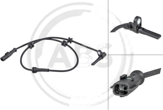 Sensor, ABS A.B.S. 30207 Sensor, ABS A.B.S. 30207