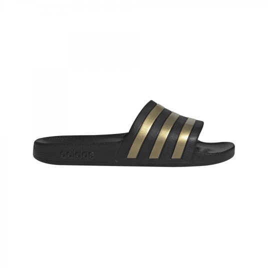 Adidas ADILETTE AQUA - CBLACK/G CBLACK/GOLDMT/CBLACK 39 1/3 Adidas ADILETTE AQUA - CBLACK/G CBLACK/GOLDMT/CBLACK 39 1/3