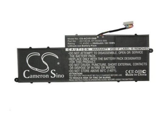 Acer Aspire E3-111-C4ZN batteri (2640 mAh 11.4 V)