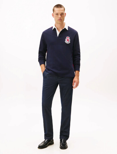 Tommy Hilfiger Denton Brushed Marl - Navy - 34 x 32