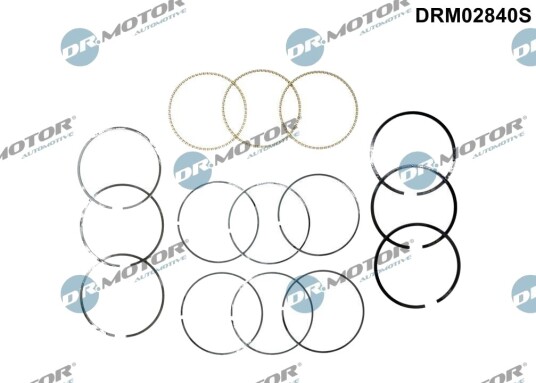 Stempelringsett DR.MOTOR AUTOMOTIVE DRM02840S