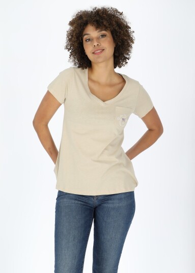 Saint Vincent St Tropez Swe Khaki 3xl T Shirts