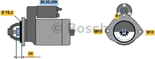 BOSCH 0 986 017 300 Starter