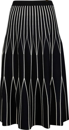 Elisabetta Franchi Dame Skjørt Svart L, Elisabetta Franchi Dame Skjørt Svart L,