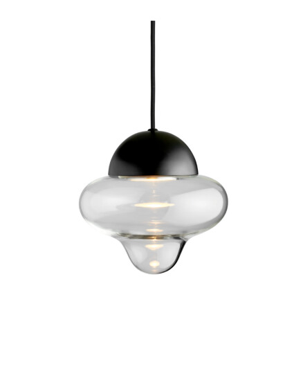 Other Brand Nutty taklampe - Klar/Svart