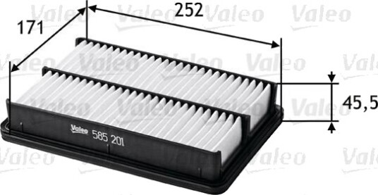 Luftfilter VALEO 585201