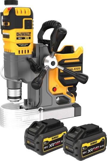DeWalt Magnetbormaskin DCD1623 × 2G-QW Med Batteri Og Lader