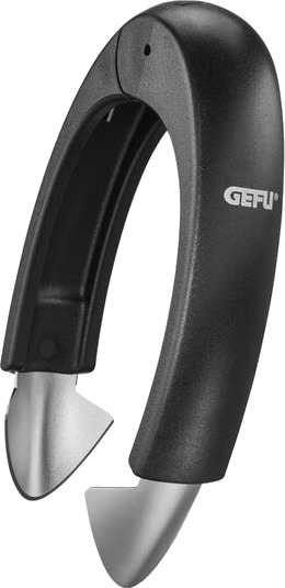 Gefu Zupfi jordbærstilkfjerner 10 cm svart