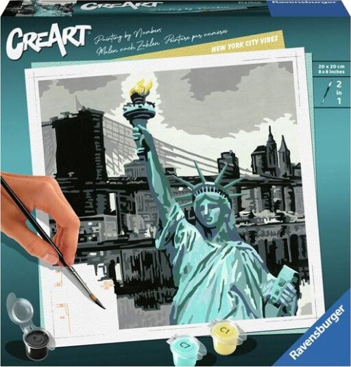 Ravensburger CreArt Male etter nummer 12+ år New York City