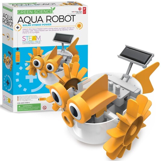 4M Grønn Science / Hybrid Solar Power Aqua Robot