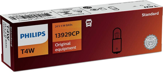 Philips T4W pære 10 pakning