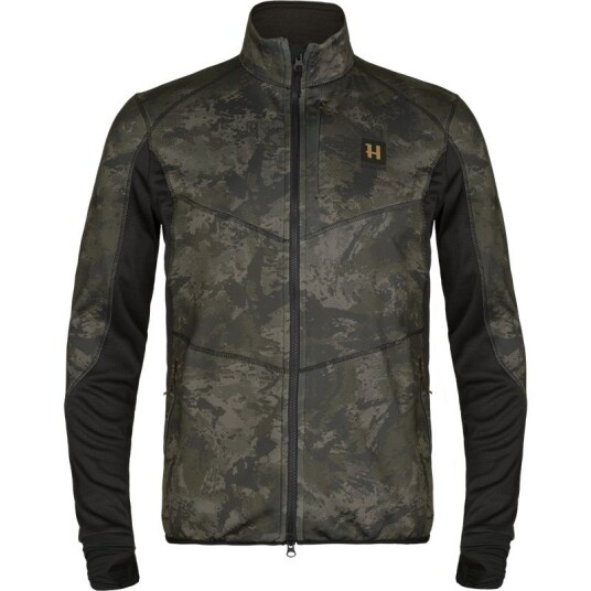 Härkila NOCTYX Camo Fleece Jakke Black/Black XL Härkila NOCTYX Camo Fleece Jakke Black/Black XL