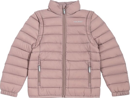 Viking Dunjakke/Vest Aery Light Down Dusty Pink Viking 7 år (122) Dunjakke Rosa