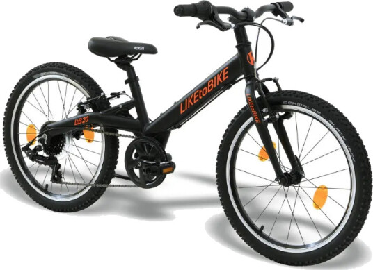 Kokua LIKEtoBIKE 20 SR svart Kokua LIKEtoBIKE 20 SR svart
