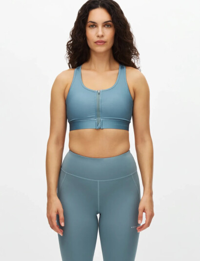 Röhnisch Essential Zip Sportsbra Blue L