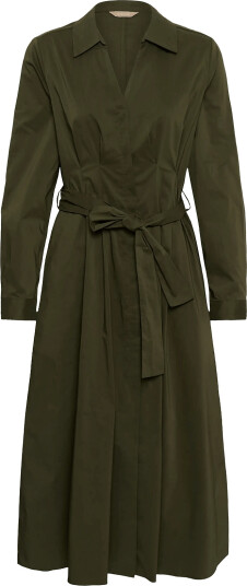 Culture Cuelna Antoinett Dress - Khaki green - XXL