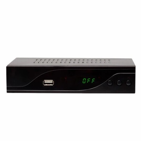 Denver DVBC-120 Digital TV-mottaker med HDMI og EPG i svart Denver DVBC-120 Digital TV-mottaker med HDMI og EPG i svart