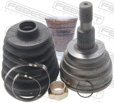 Febest Drivknute drivaksel FEBEST 1610 164S
