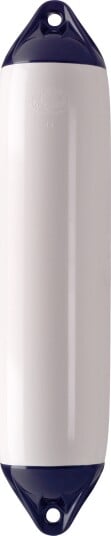 Polyform Fender F serie hvit m/blå ender F4 1040 mm 220 28 mm 35 l Polyform Fender F serie hvit m/blå ender F4 1040 mm 220 28 mm 35 l