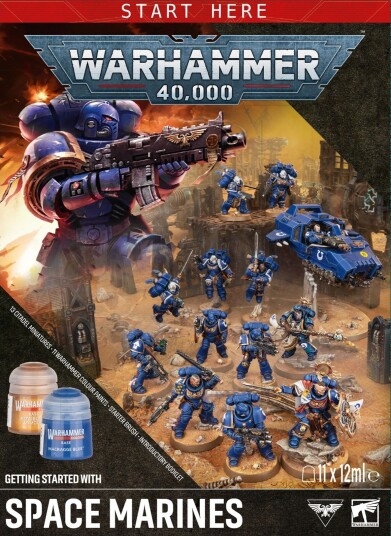 Games Warhammer 40K Space Marines - Getting Started