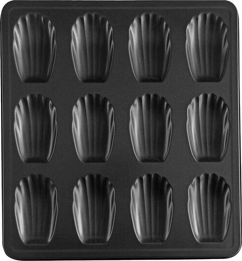 Guardini Sweet Magic madeleineform 26,5x24,5 cm 12 stk svart Guardini Sweet Magic madeleineform 26,5x24,5 cm 12 stk svart