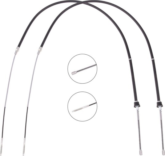 RIDEX 124C1174 Tautrekk håndbremse