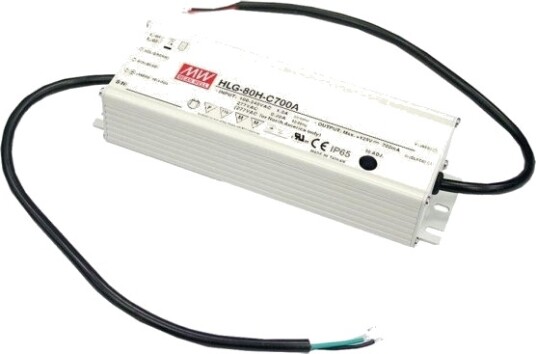 Mean Well Hlg 80H 12B 80 W Ip67 90   305 V 5 A 12 V 61,5 Mm