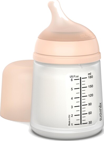 Suavinex Zero Zero Tåteflaske 180ml Antikolikk Suavinex Zero Zero Tåteflaske 180ml Antikolikk