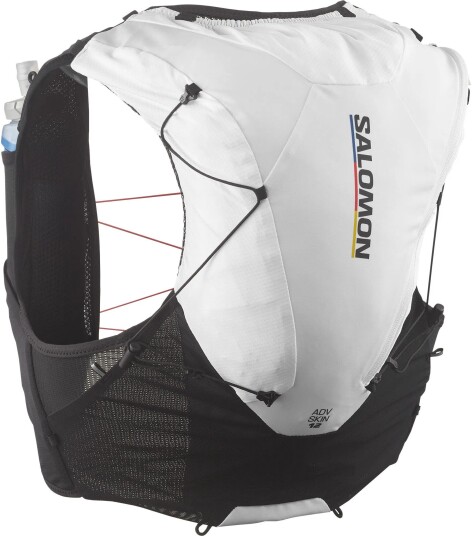 Salomon ADV Skin 12 Race Flag Set black/white S Salomon ADV Skin 12 Race Flag Set black/white S