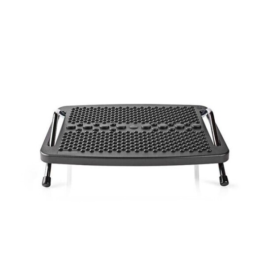 Nedis Feetrest | Adjustable Angle | Sort | Metall / Plast Nedis Feetrest | Adjustable Angle | Sort | Metall / Plast