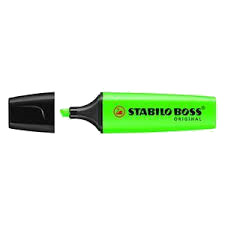 Stabilo Tekstmarker Boss Grønn