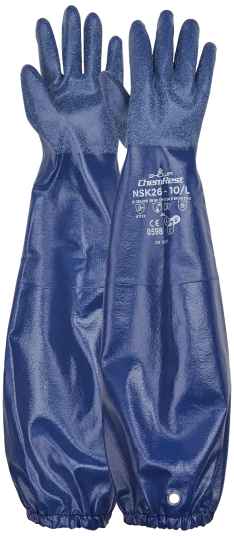 Showa Kjemikaliehanske NSK 026 Nitril Lang Str. 11