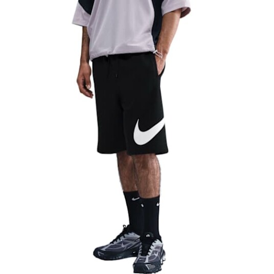 Nike club brushed fleece shorts shorts herre black xl