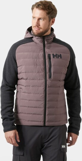 Helly Hansen Herre Arctic Ocean Hybrid Isolert Jakke Grå 2xl