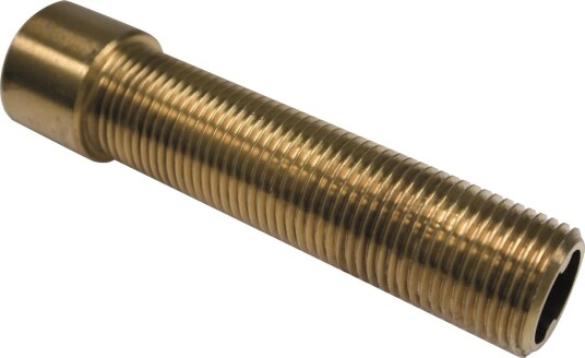 Ezze 8530412 Forlengerrør 15 (1/2"), 20,9 mm, gulmessing 75 mm, Installasjon