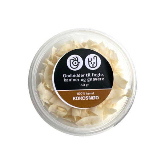 Gnagersnacks Kokosnøtt 150 G