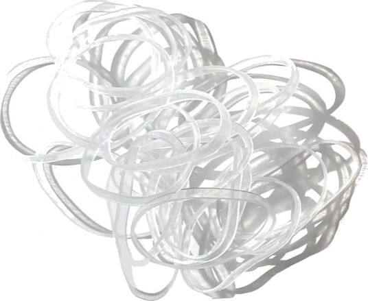 Makeup Mekka Braid Elastics Clear