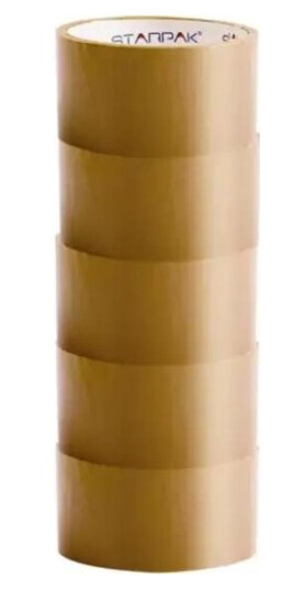 Starpak Pakketape 48mmx50m 6stk Starpak Pakketape 48mmx50m 6stk
