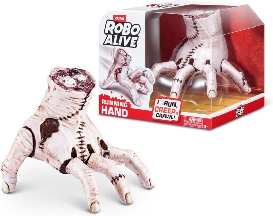 Zuru Robo Alive Running Hand Krypende Skrekkhånd Zuru Robo Alive Running Hand Krypende Skrekkhånd