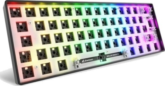 Sharkoon Skiller SGK50 S4 60% RGB Tastatur Black 100065624 Sharkoon Skiller SGK50 S4 60% RGB Tastatur Black 100065624