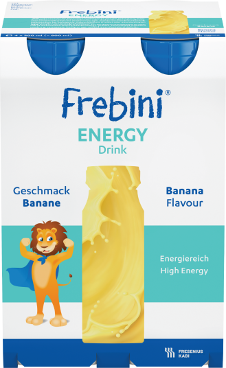 Frebini Energy Drink Banan 4x200 ml Frebini Energy Drink Banan 4x200 ml