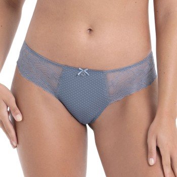 Rosa Faia Truser Eloise Shorty With Lace Blå nylon 38 Dame