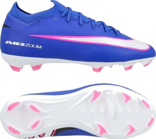 Nike Air Zoom Mercurial Vapor 16 Pro FG Attack   Blå/Hvit Barn   Gress (FG) størrelse 33½