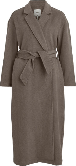 Object Objclara Oversize Coat A Rep Brown 38