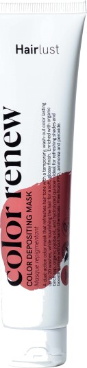 Hairlust Color Renew Color Depositing Mask Cherry Red