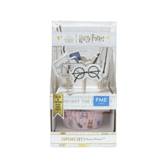 Pme Harry Potter Muffinsformer Med Topper Pk/24 Pme Harry Potter Muffinsformer Med Topper Pk/24