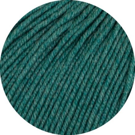 Lana Grossa Cool Wool Melangé Garn 425 Mørkegrå